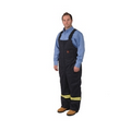 Firewall FR Striped Insulated Overalls (Blue, Gray, Red)